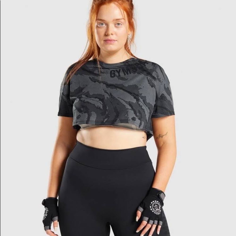 Gymshark power crop top
